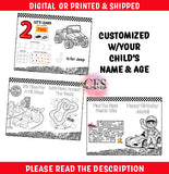 2 FAST 2 CURIOUS COLORING BOOK