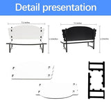 Custom Memorial Bench | Mini Keepsake Bench | Memorial Keepsake Mini Bench |Any Design | Breast Cancer Awareness