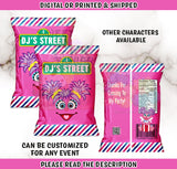 Abby Cadabby Custom Chip Bags - Sesame Street