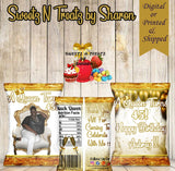 ADULT BIRTHDAY CHIP BAG Custom Favorz by Sharon