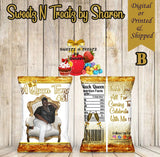 ADULT BIRTHDAY CHIP BAG Custom Favorz by Sharon