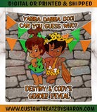 AFRICAN AMERICAN PEBBLES & BAMM BAMM BACKDROP Custom Favorz by Sharon