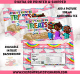 African American Cocomelon Rice Krispies Treats Custom Favorz by Sharon