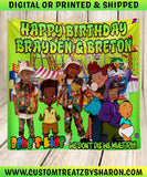 BEBE'S KIDS BACKDROP Custom Favorz by Sharon