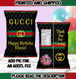 Black Gucci Chip Bags