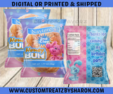 BLUE'S CLUES HONEY BUN FAVORS Custom Favorz by Sharon