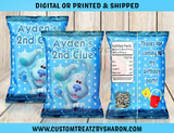 BLUES CLUES OR MAGENTA CHIP BAGS Custom Favorz by Sharon