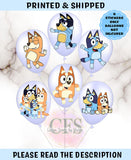 BLUEY BALLOON STICKERS (6)