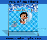 BOSS BABY BOY BABY SHOWER BACKDROP Custom Favorz by Sharon