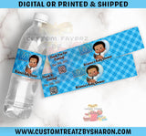BOSS BABY BOY BABY SHOWER WATER BOTTLE LABELS Custom Favorz by Sharon