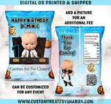 BOSS BABY BOY CHIP BAG Custom Favorz by Sharon