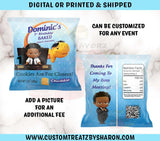 BOSS BABY BOY GOLD FISH SNACKS Custom Favorz by Sharon