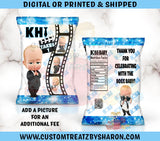 BOSS BABY BOY REEL CHIP BAG Custom Favorz by Sharon