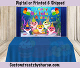 Baby Shark Banner Custom Favorz by Sharon