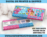 Blue's Clues Birthday Hershey Bar Labels Custom Favorz by Sharon