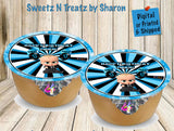 Boss Baby Boy Applesauce Labels Custom Favorz by Sharon