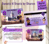 Boss Baby Corp Girl Credit Card Invite Custom Favorz by Sharon