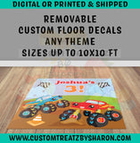 CANDYLAND REMOVABLE FLOOR DECAL Custom Favorz by Sharon