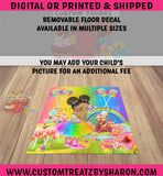 CANDYLAND REMOVABLE FLOOR DECAL Custom Favorz by Sharon