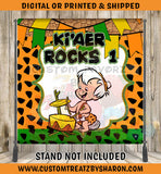 CAUCASIAN BAMM BAMM BACKDROP Custom Favorz by Sharon