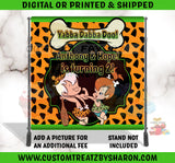 CAUCASIAN PEBBLES & BAMM BAMM BACKDROP Custom Favorz by Sharon