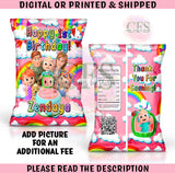 CAUCASIAN COCOMELON CHIP BAGS