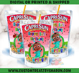 COCOMELON WATERMELON CAPRISUN OR KOOL- AID JAMMERS Custom Favorz by Sharon