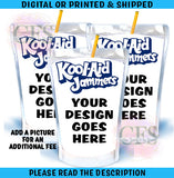 CUSTOM DESIGNED CAPRISUN AND KOOL-AID JAMMER LABELS Custom Favorz by Sharon