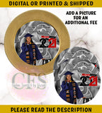 CUSTOM DESIGNED CHARGER PLATE INSERTS Custom Favorz by Sharon