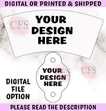 CUSTOM DESIGNED PARTY CUP & STRAW TAG Custom Favorz by Sharon