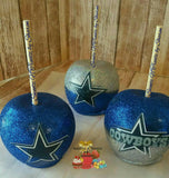 CUSTOMIZED CANDY APPLES - Hard Candy Apples - Themed Candy Apples - Candy Apples Custom Favorz by Sharon