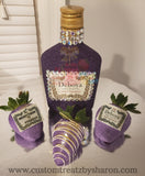 CUSTOMIZED HENNESSY BOTTLE LABELS Custom Favorz by Sharon