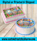 Cocomelon Edible Cake Image Custom Favorz by Sharon