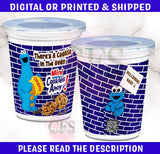 Cookie Monster Baby Shower Cookie Go Paks Custom Favorz by Sharon