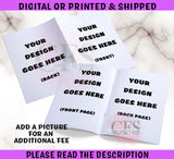 Custom Designed Coloring Book Custom Favorz by Sharon