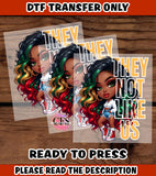 Juneteenth | They Not Like Us (Yellow) | DTF