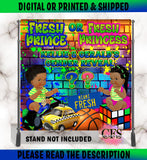 FRESH PRINCE & PRINCESS GENDER REVEAL BACKDROP