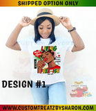 FREE-ISH JUNETEENTH TEES Custom Favorz by Sharon