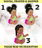 FRESH PRINCESS 6X4 OR 7X5 PRINTABLE INVITE Custom Favorz by Sharon