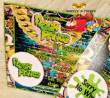 FRESH PRINCESS SCRATCH OFF TICKET Custom Favorz by Sharon