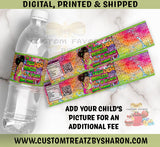 FRESH PRINCESS WATER BOTTLE LABELS Custom Favorz by Sharon