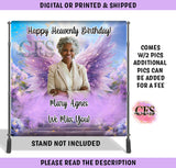 MEMORIAL BACKDROP | FUNERAL BACKDROP | MEMORIAL BANNER