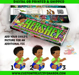 Fresh Prince Hershey Bar Labels Custom Favorz by Sharon