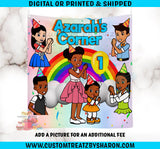 GRACIE'S CORNER BACKDROP Custom Favorz by Sharon