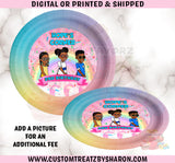 GRACIE'S CORNER INSPIRED CHARGER AND PARTY PLATE INSERTS Custom Favorz by Sharon