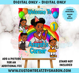 GRACIE'S CORNER WELCOME SIGN - DIGITAL ONLY Custom Favorz by Sharon