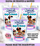 GRACIE'S CORNER CAPRISUN AND KOOL-AID JAMMER LABELS (Purple)