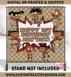 GUCCI RUGRATS BACKDROP Custom Favorz by Sharon