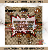 GUCCI RUGRATS BACKDROP Custom Favorz by Sharon