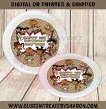 Gucci Rugrats Party Plate Inserts Custom Favorz by Sharon